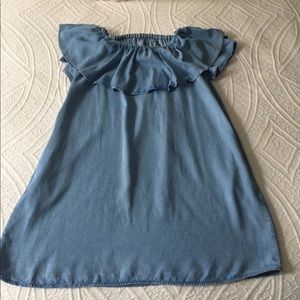 Zara off the shoulder dress size S